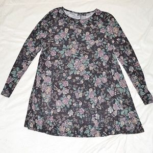Boohoo floral swing dress